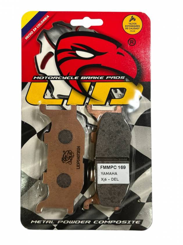 Pastillas de freno DELANTERAS para moto LID RACING PREMIUM para YAMAHA VIRAGO