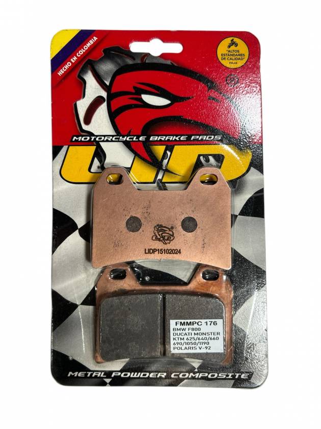 Pastillas de freno DELANTERAS para moto LID RACING PREMIUM para KTM 890 ADV