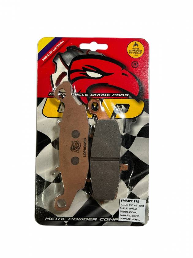 Pastillas de freno DELANTERAS para moto LID RACING PREMIUM para SUZUKI VSTROM