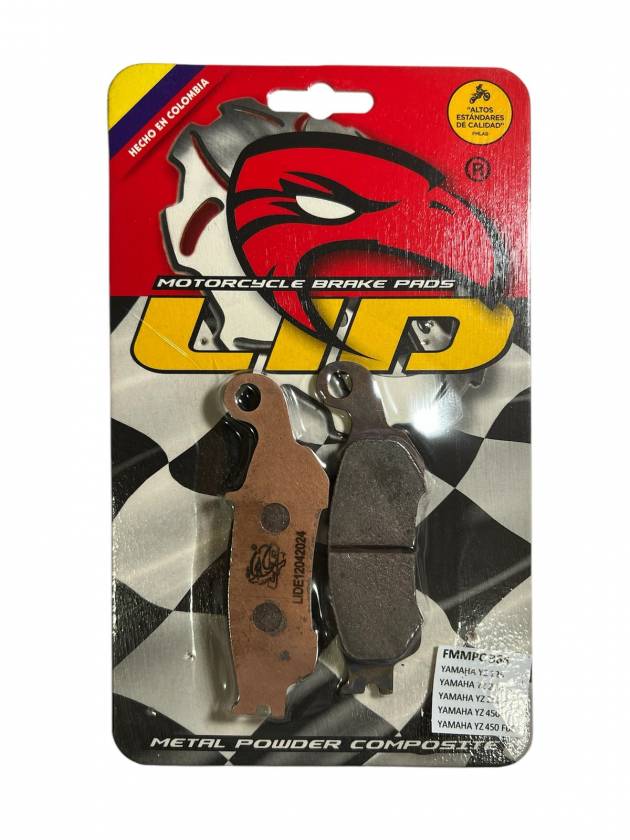 Pastillas de freno DELANTERAS para moto LID RACING PREMIUM para YAMAHA YZ 450