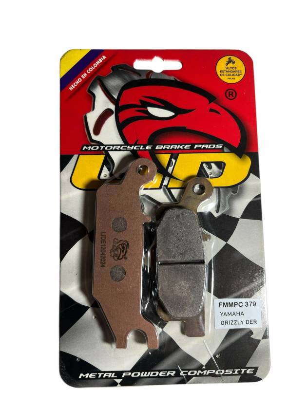 Pastillas de freno DELANTERAS para moto LID RACING PREMIUM para YAMAHA GRIZZLY