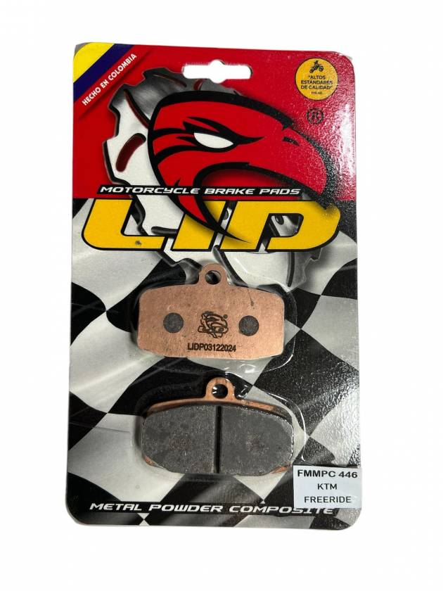 Pastillas de freno DELANTERAS para moto LID RACING PREMIUM para HUSQVARNA 85 MV