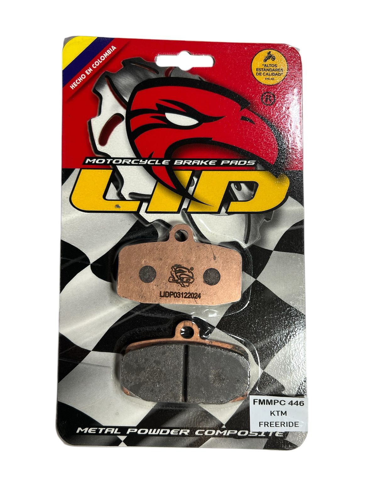 Pastillas de freno DELANTERAS para moto LID RACING PREMIUM para KTM 85 MV