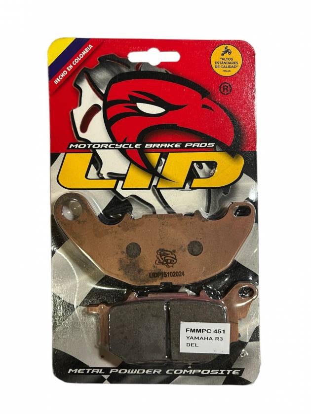 Pastillas de freno DELANTERAS para moto LID RACING PREMIUM para YAMAHA MT 03