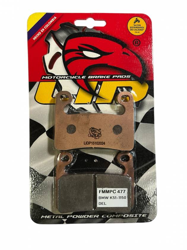 Pastillas de freno DELANTERAS para moto LID RACING PREMIUM para BMW GS K51