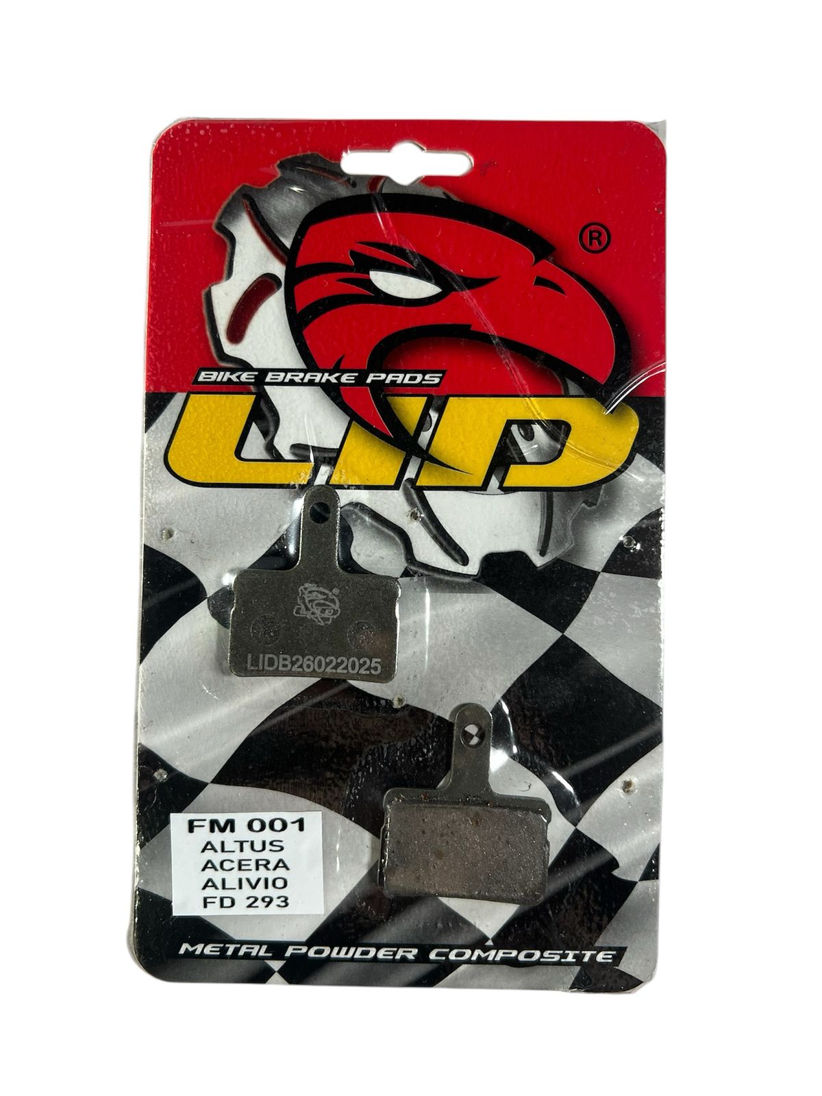 Pastilla de freno LID para bicicleta
SHIMANO DEORE LX (M655/765)