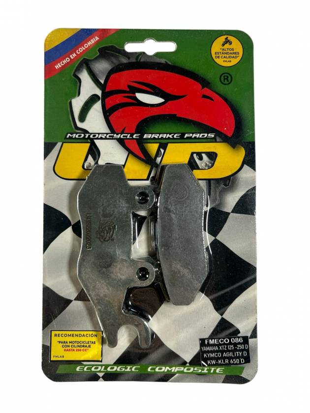 Pastillas de freno DELANTERAS para moto LID RACING ECO para KAWASAKI KLX 150